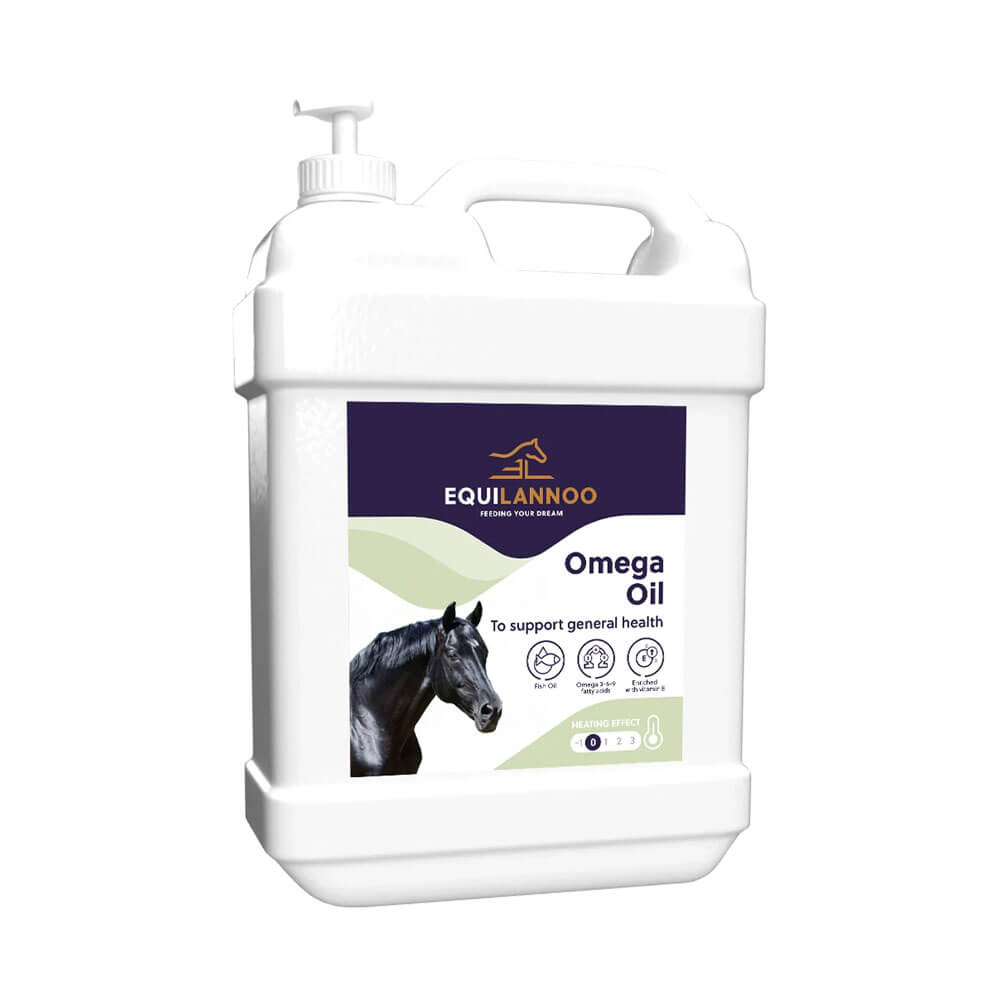 Omega Oil equilannoo paardenvoer